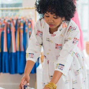 The Rainbow Row Dress